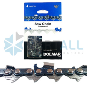 Цепь пильная DOLMAR 38 см (15″) 0,325″ 1,3 мм 64 звена для бензопил Husqvarna 136 137 141 142 435 440 445 450 455 Rancher